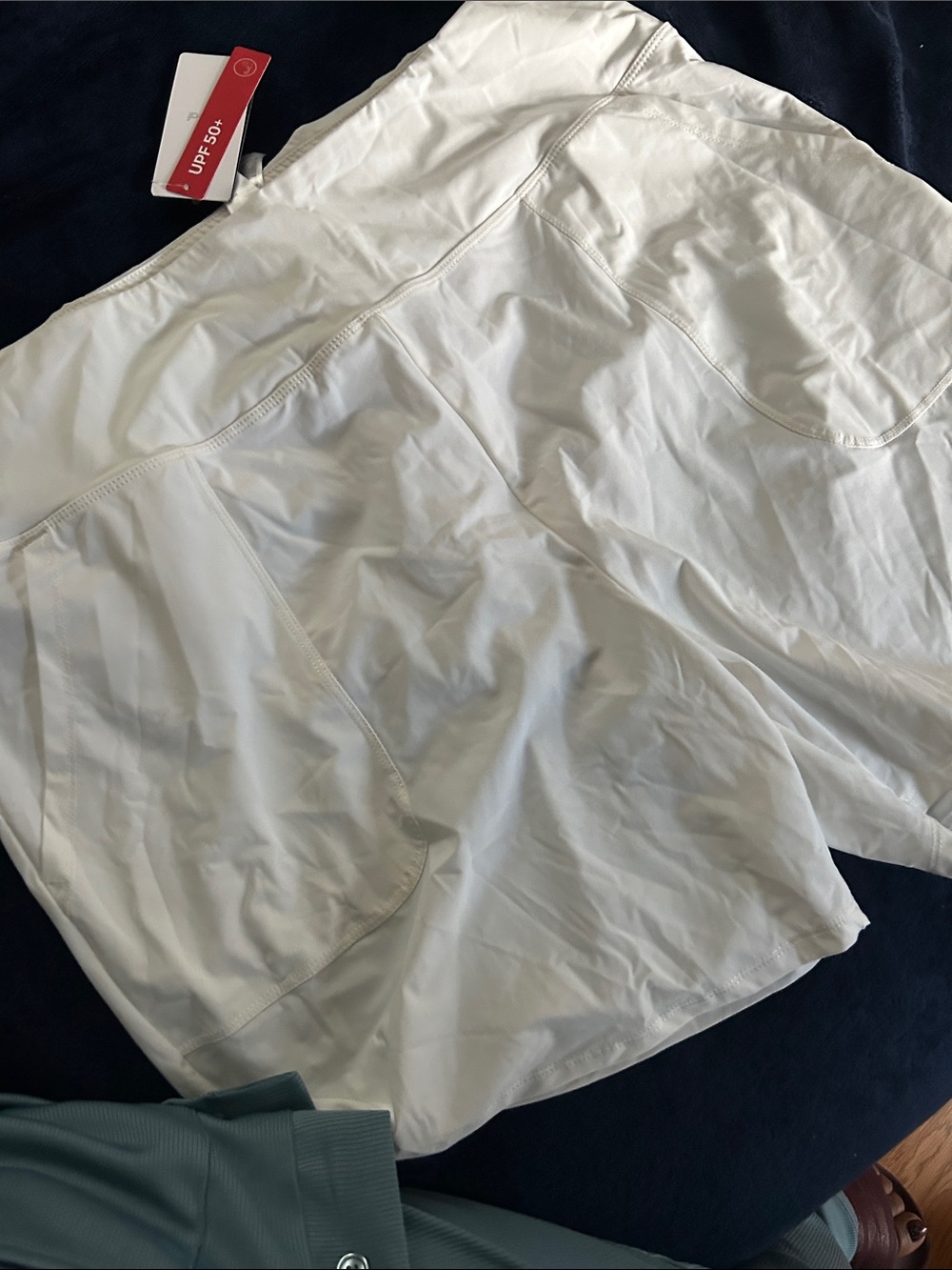 Baleaf White Women Swim Shorts